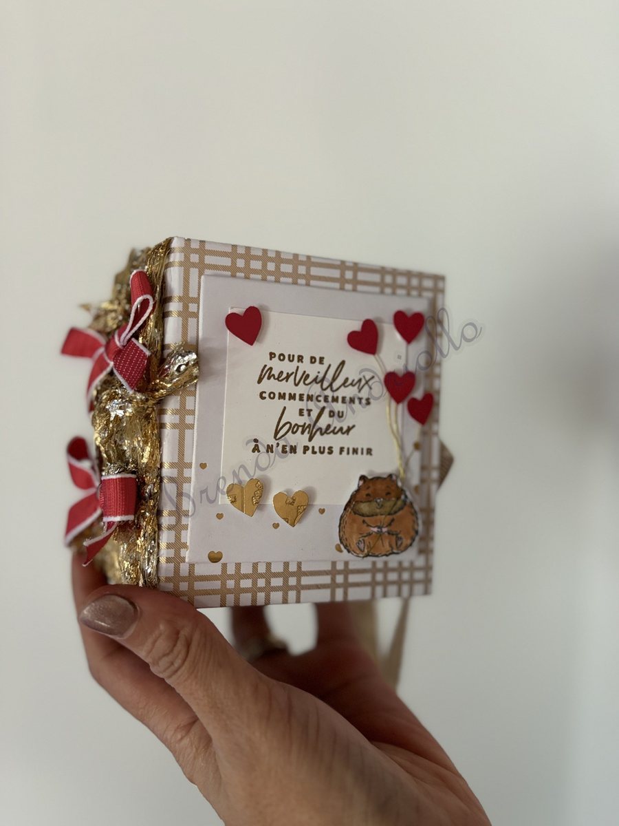 Album Ma petite chérie, mini-album fait main par Brenda Andriollo