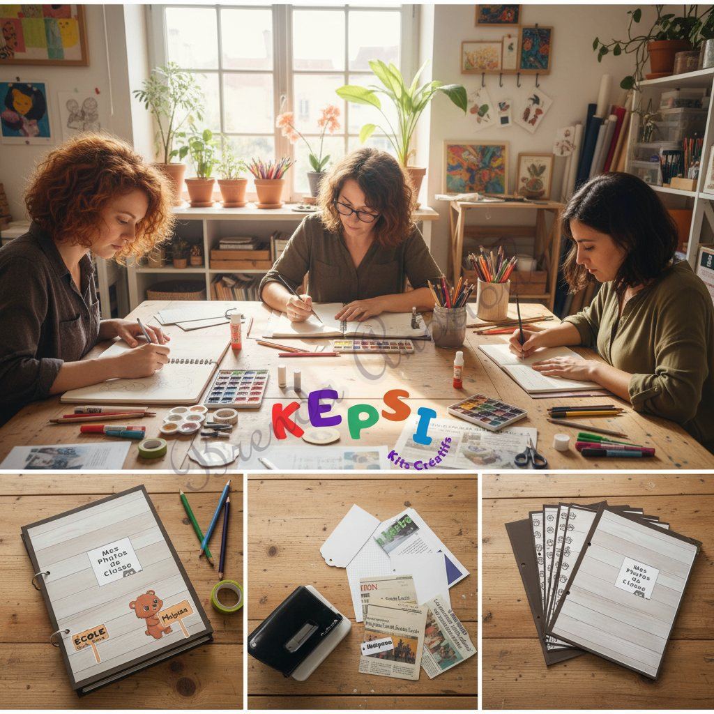 Un atelier Carnet de Classe KEPSI