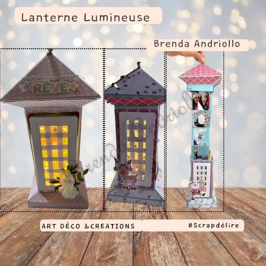 Les lanternes magiques réalisées par Brenda