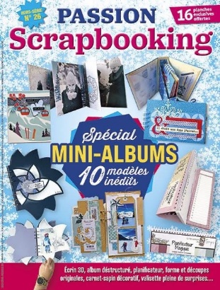 Couverture du magazine Passion Scrapbooking
