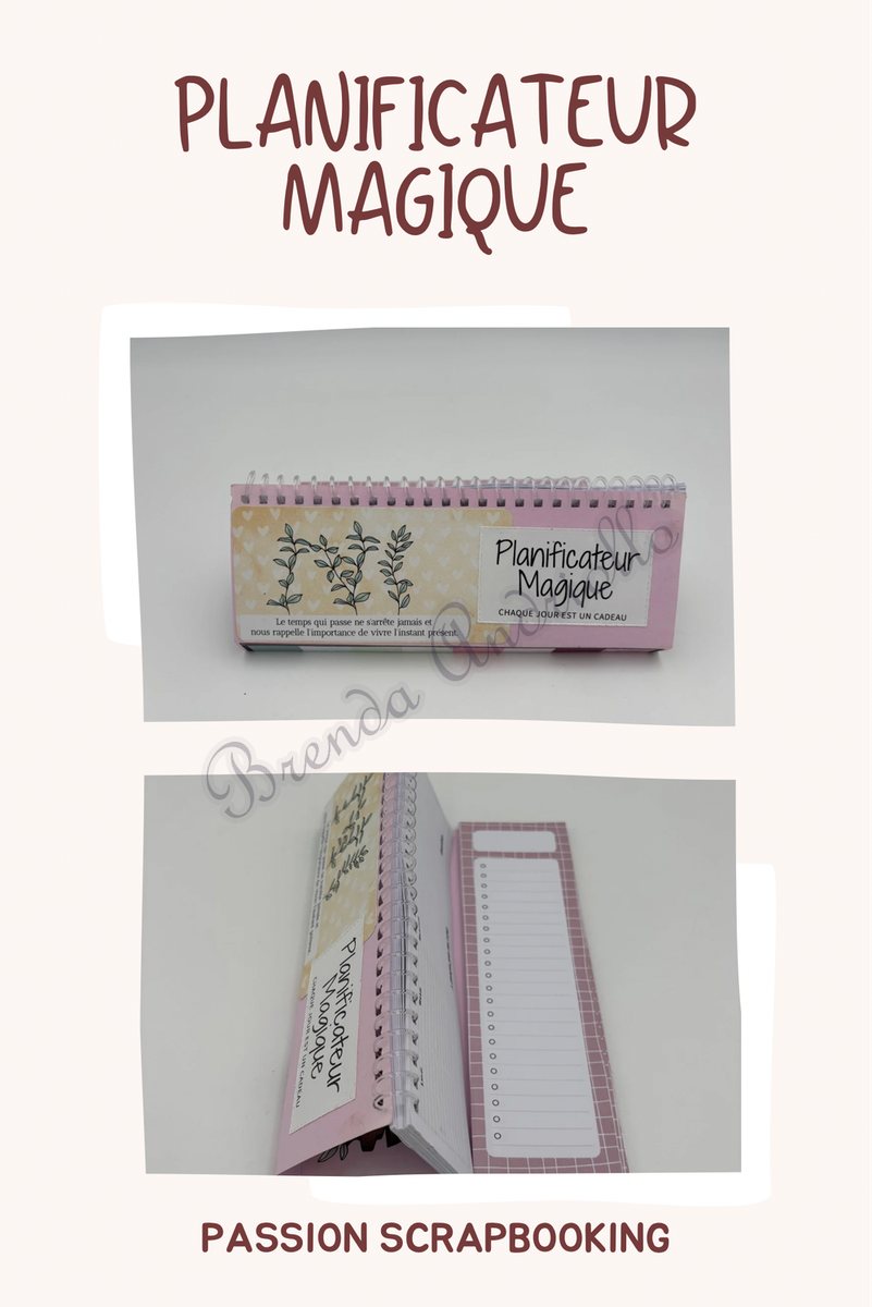 Planificateur Magique, paru dans Passion Scrapbooking