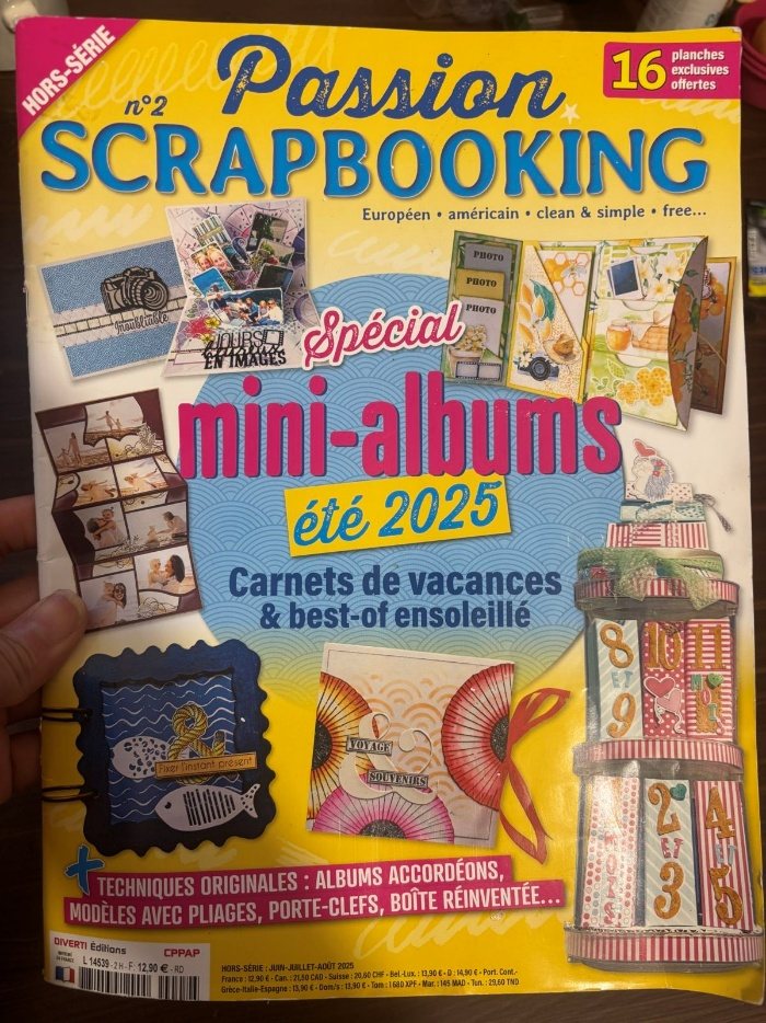 Couverture Passion Scrapbooking hors-série n°2