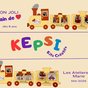 Kit KEPSI Mon joli train, mini-album en forme de locomotive